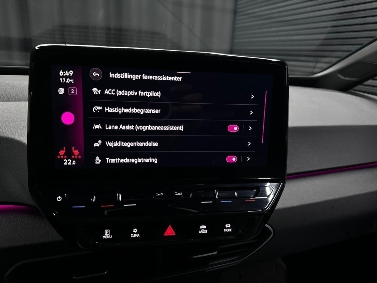 Grå VW ID.3 fra 2022