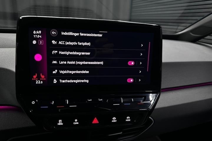 Grå VW ID.3 fra 2022
