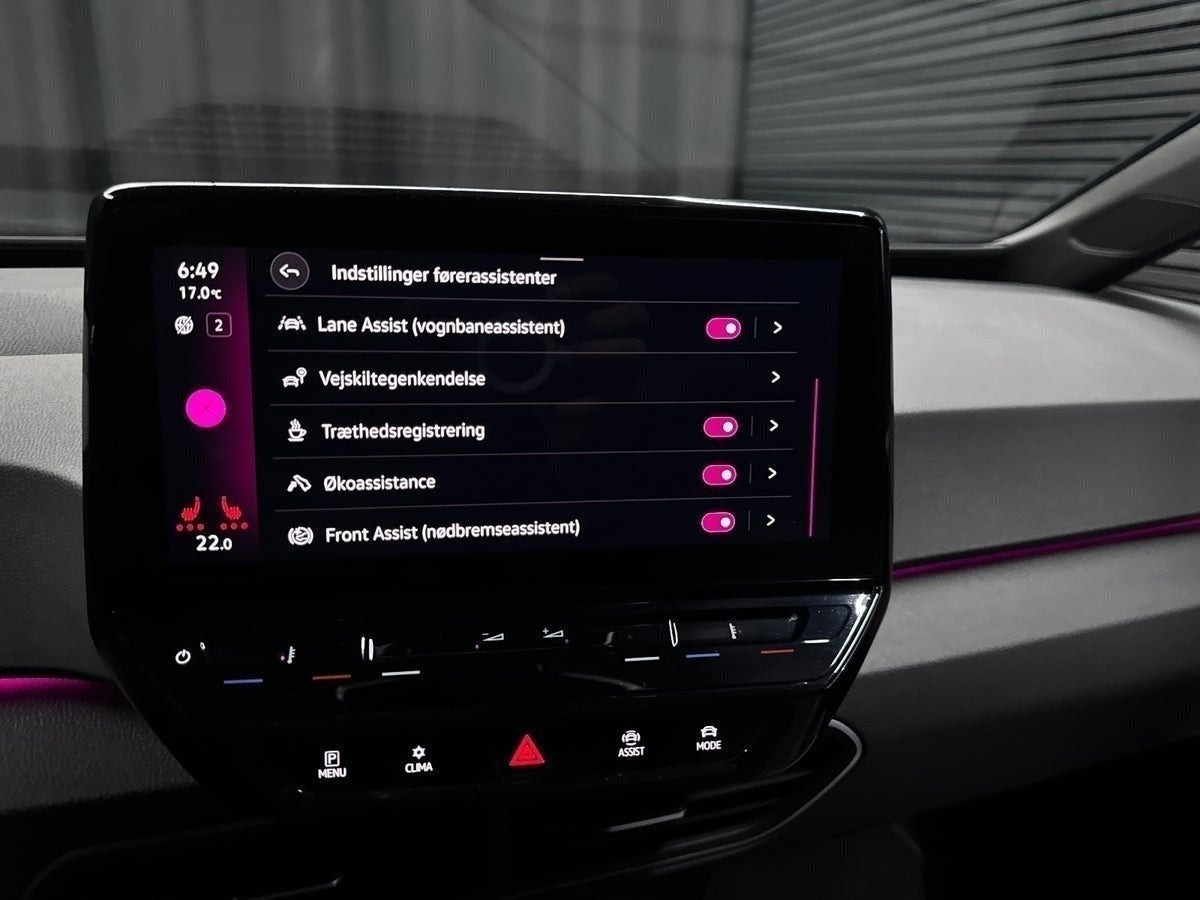 Grå VW ID.3 fra 2022
