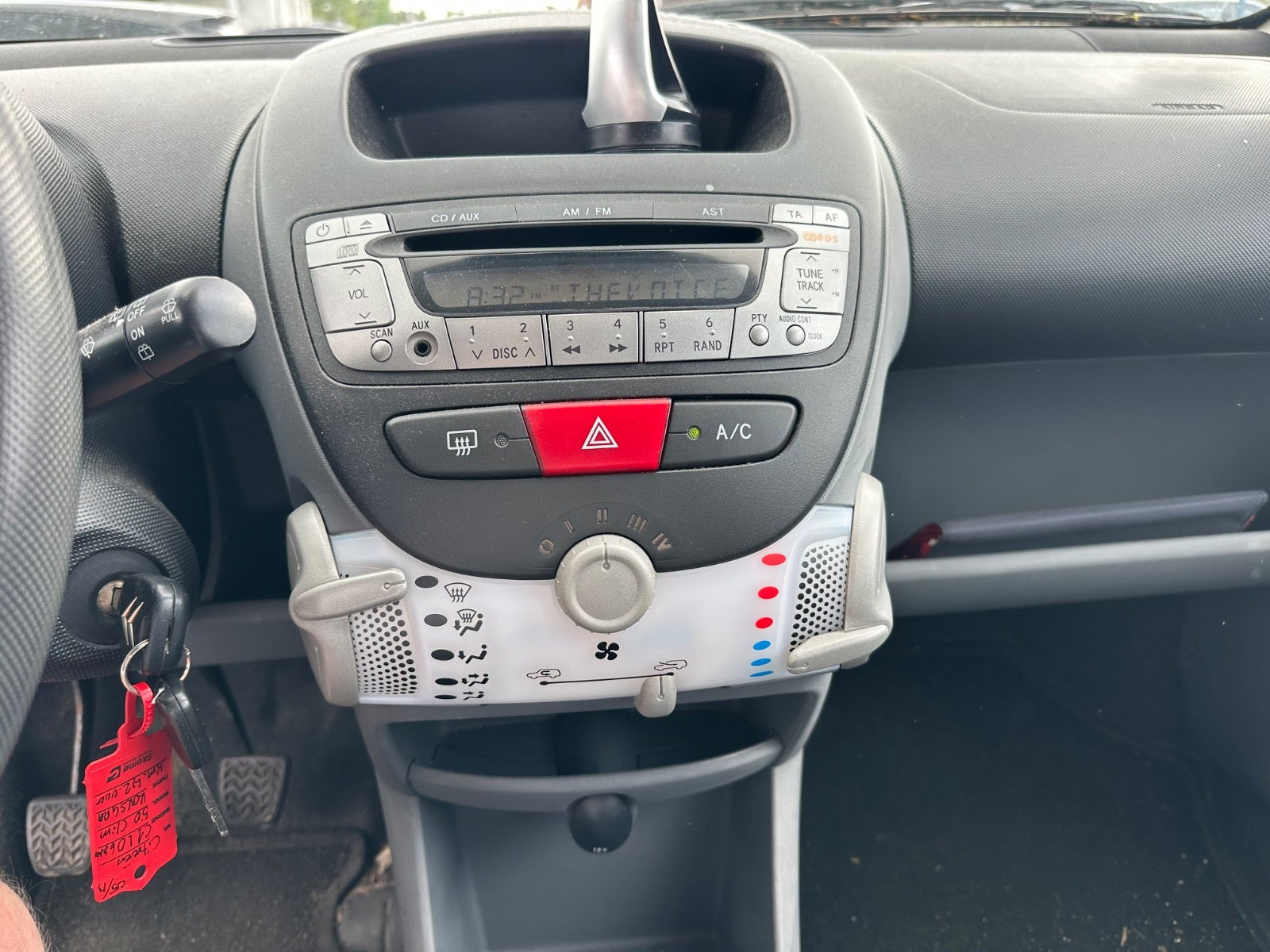 Grøn Citroën C1 fra 2011
