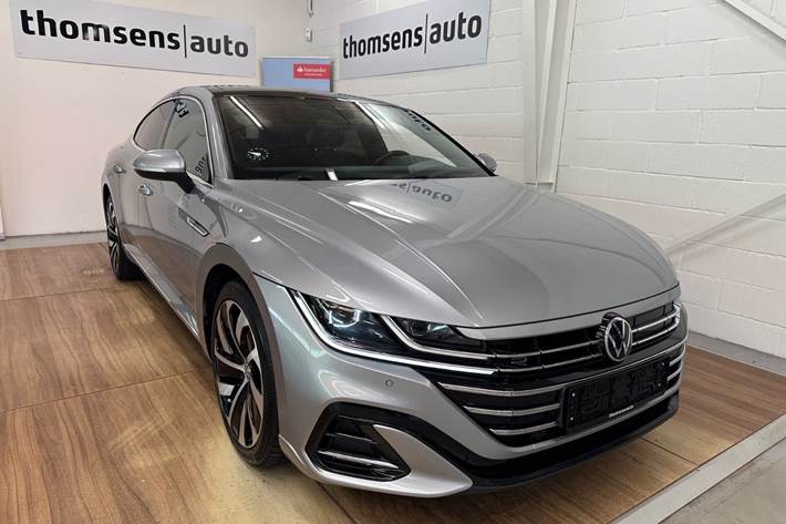 Grå VW Arteon fra 2022