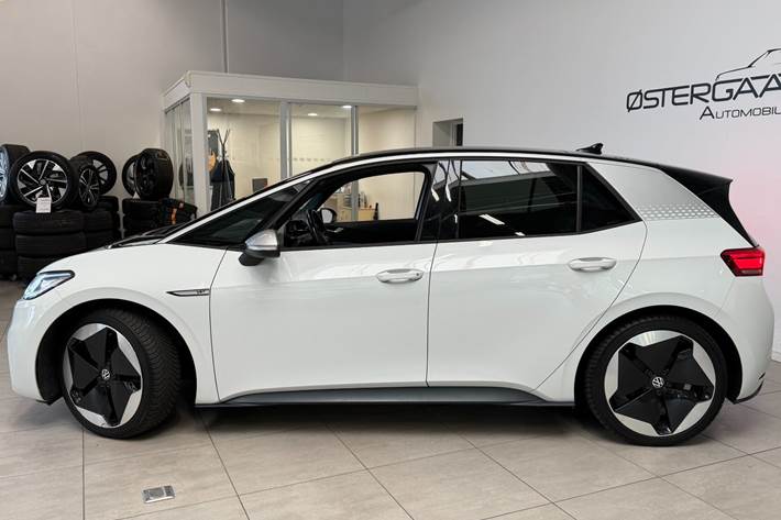 Hvid VW ID.3 fra 2020