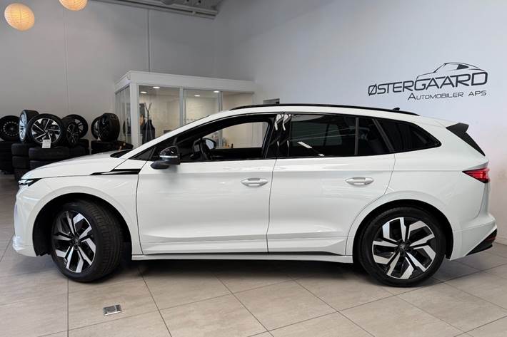 Hvid Skoda Enyaq fra 2026