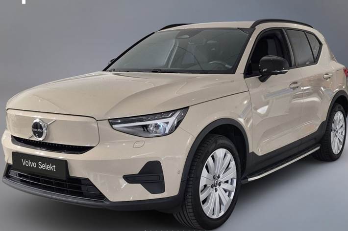 Beige Volvo EX40 fra 2025