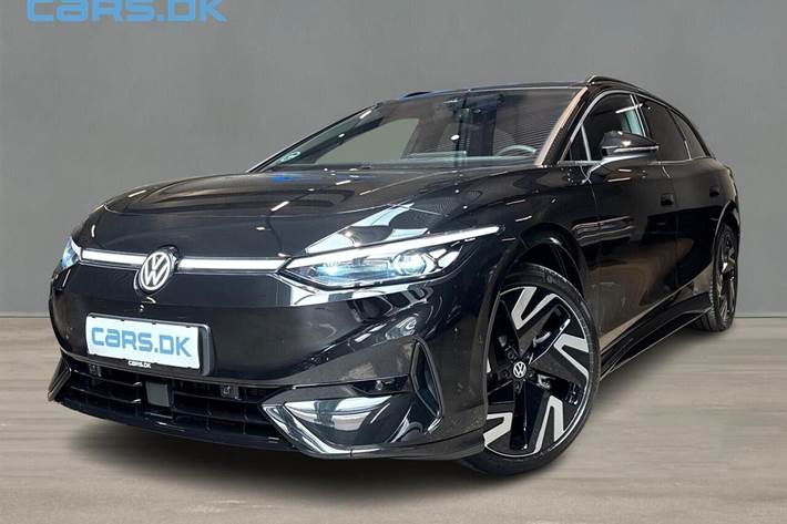 Sort VW ID.7 fra 2026 set udefra