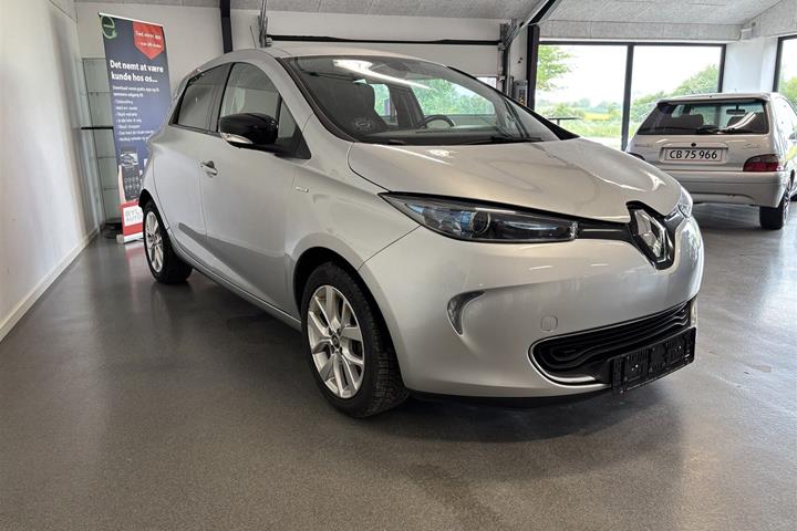 Sølv Renault Zoe fra 2019