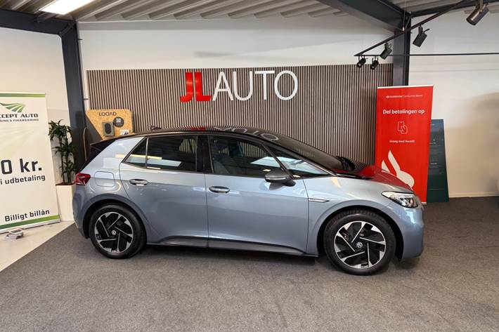Blå VW ID.3 fra 2021