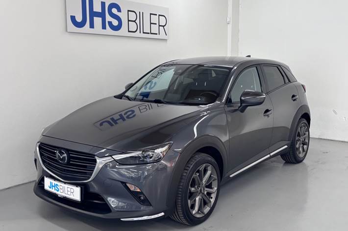 Grå Mazda CX-3 fra 2019