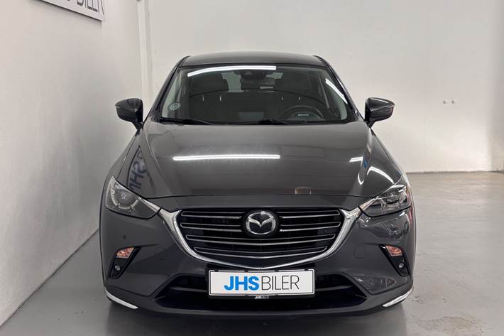 Grå Mazda CX-3 fra 2019