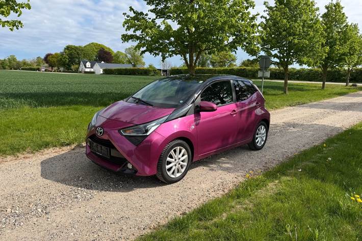 Lilla Toyota Aygo fra 2018