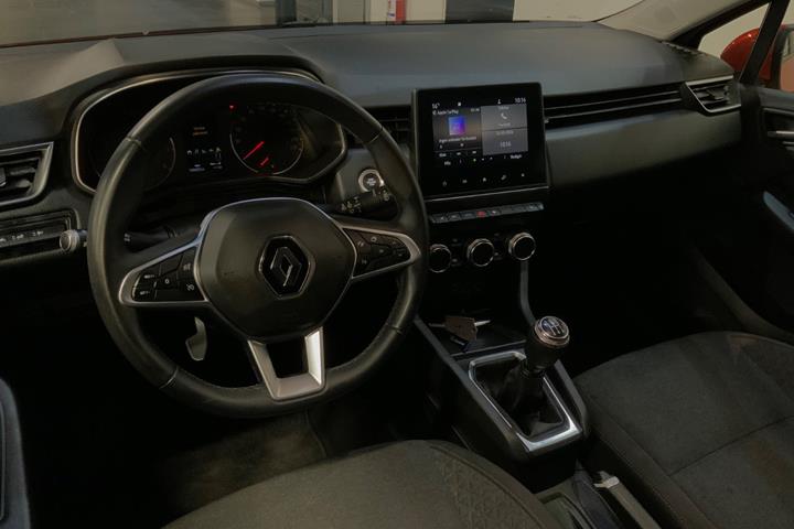 Orange Renault Clio V fra 2020