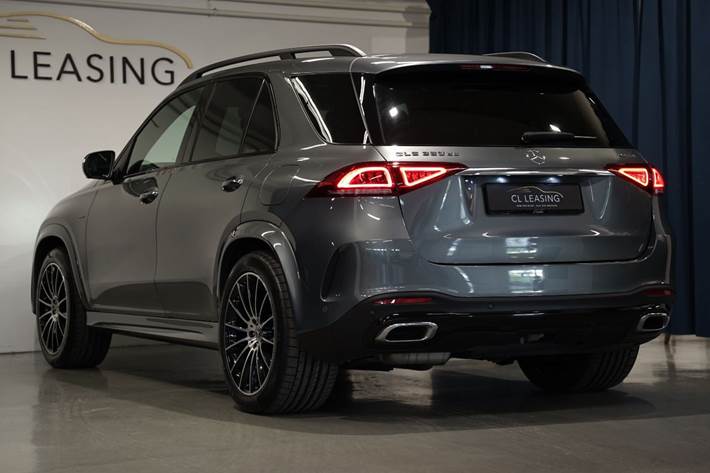 Grå Mercedes GLE350 de fra 2020