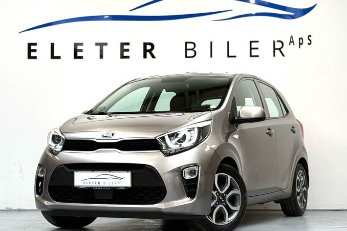 Sort Kia Picanto fra 2019 set udefra