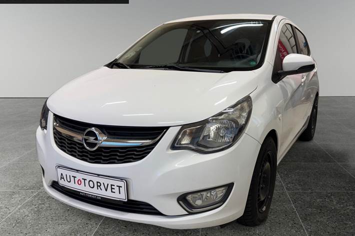 Hvid Opel Karl fra 2016