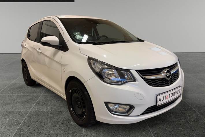 Hvid Opel Karl fra 2016