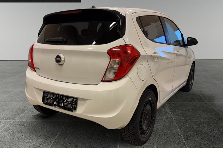 Hvid Opel Karl fra 2016