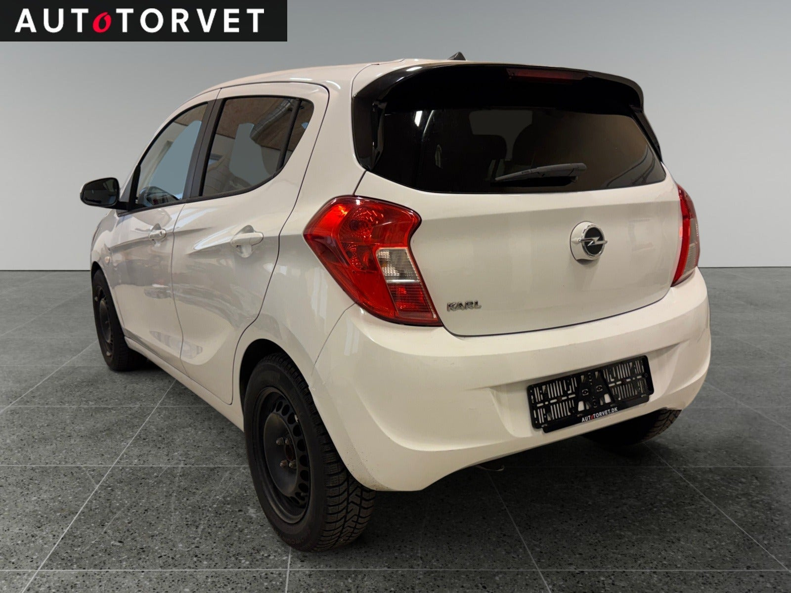 Hvid Opel Karl fra 2016