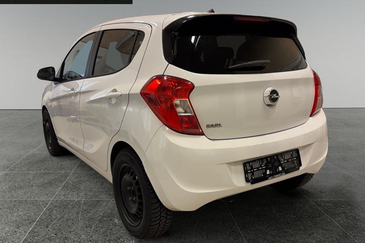 Hvid Opel Karl fra 2016