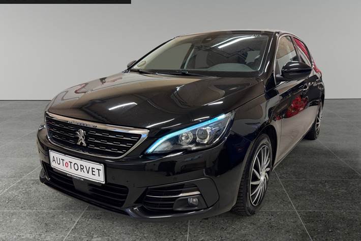 Sort Peugeot 308 fra 2020