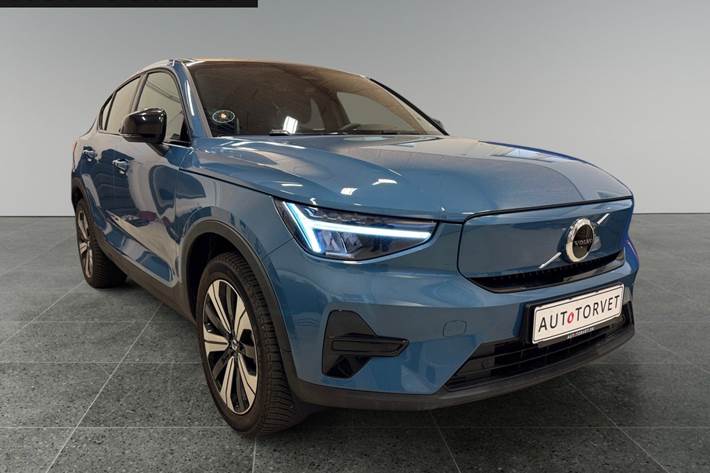 Blå Volvo C40 fra 2022