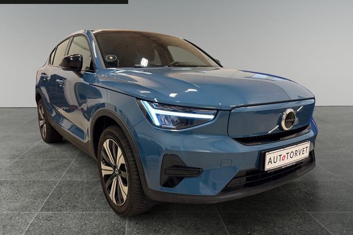 Blå Volvo C40 fra 2022