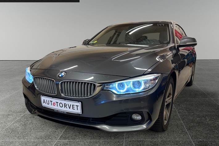 Grå BMW 430d fra 2017