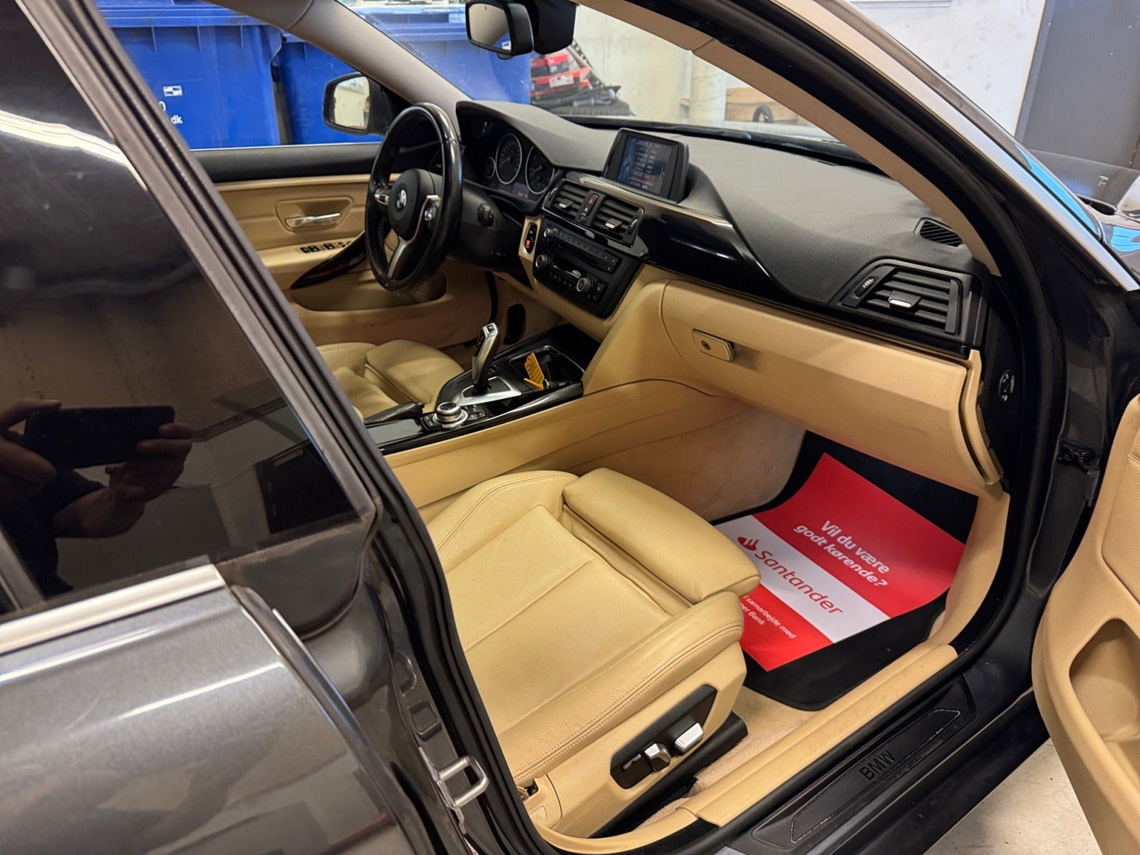 Grå BMW 430d fra 2017