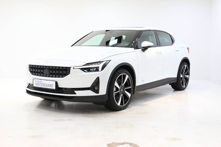 Hvid Polestar 2 fra 2023