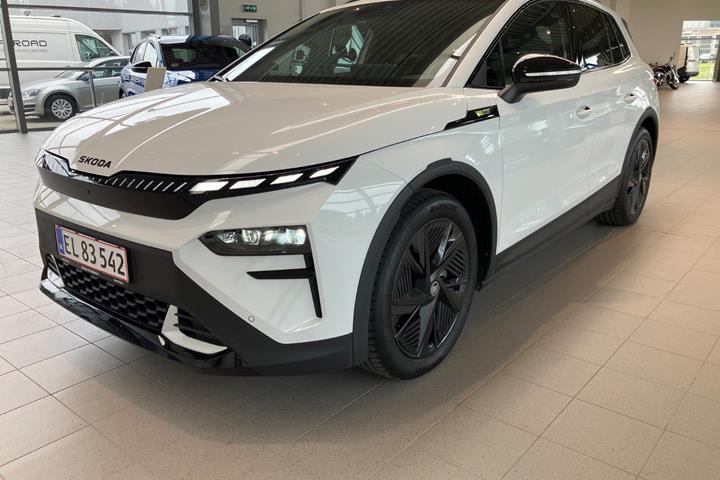 Hvid Skoda Elroq fra 2025