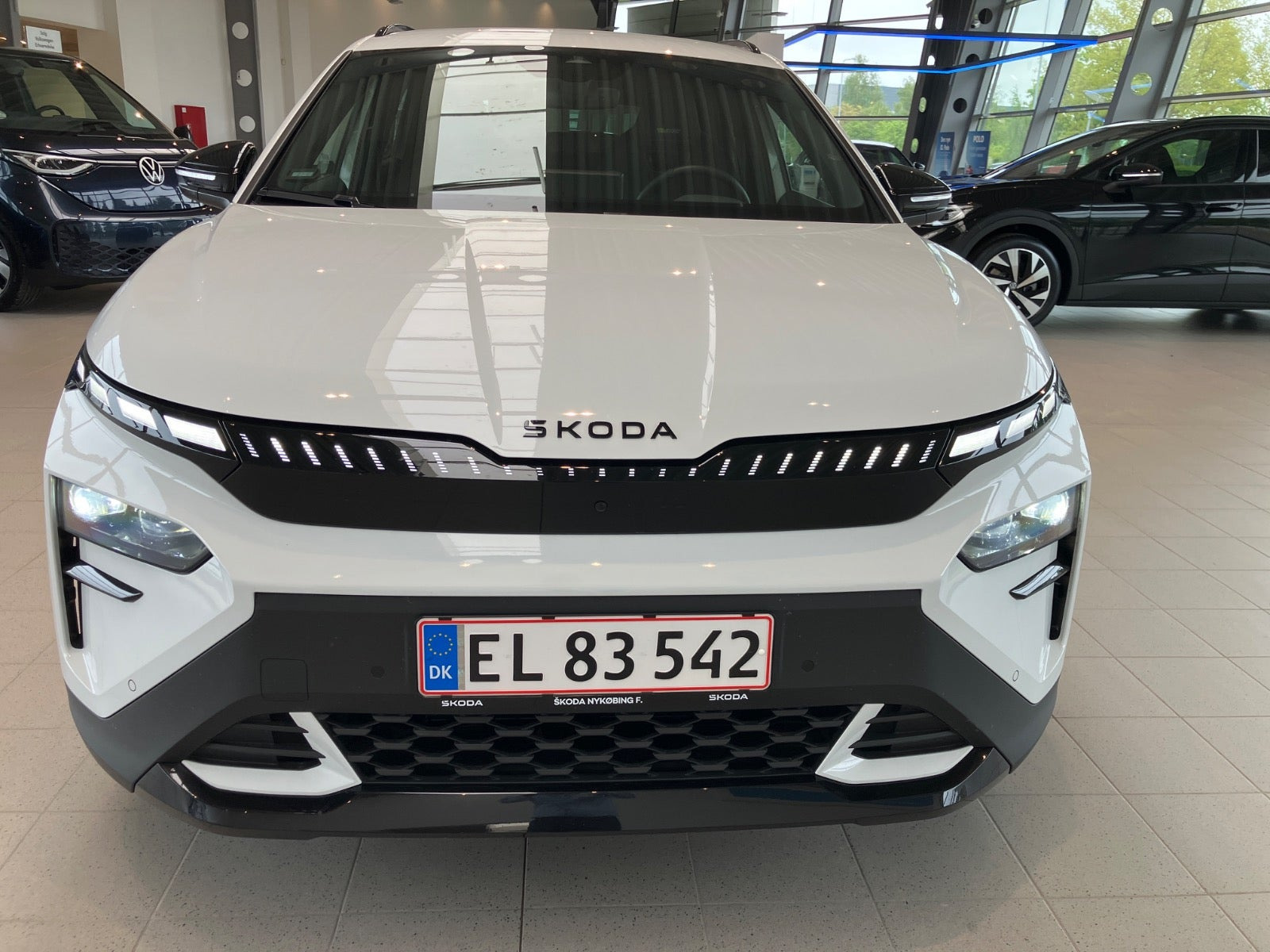Hvid Skoda Elroq fra 2025