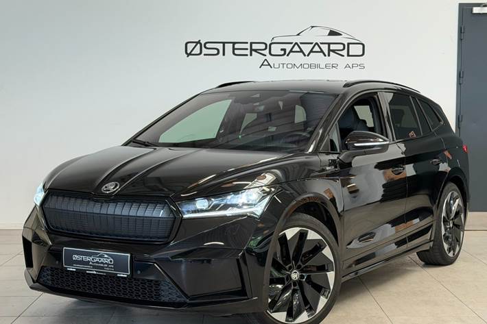Sort Skoda Enyaq fra 2022