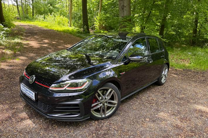 Sort VW Golf VII fra 2017