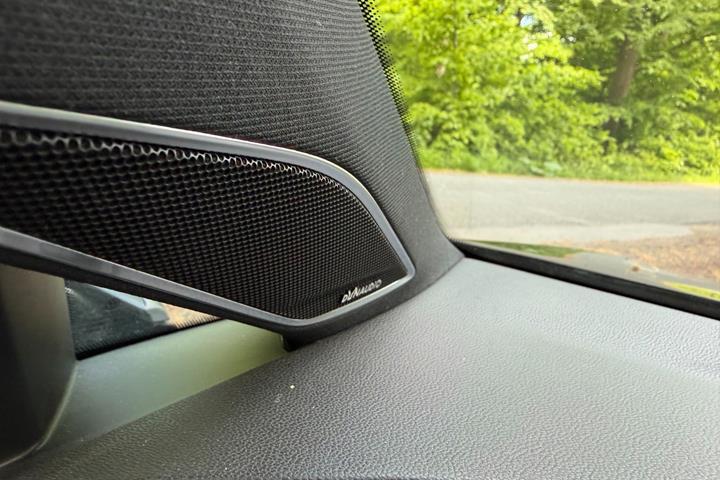 Sort VW Golf VII fra 2017