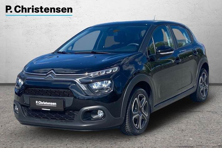 Sort Citroën C3 fra 2022 set udefra