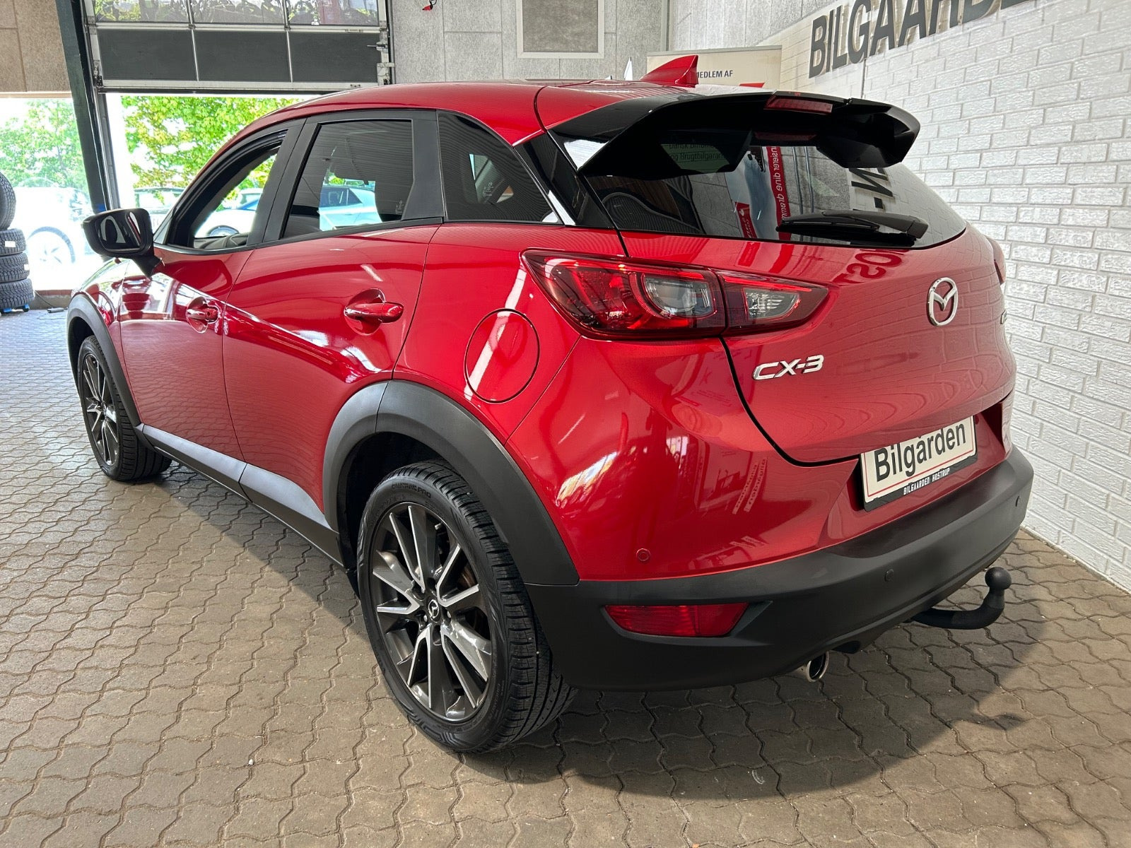 Rød Mazda CX-3 fra 2015