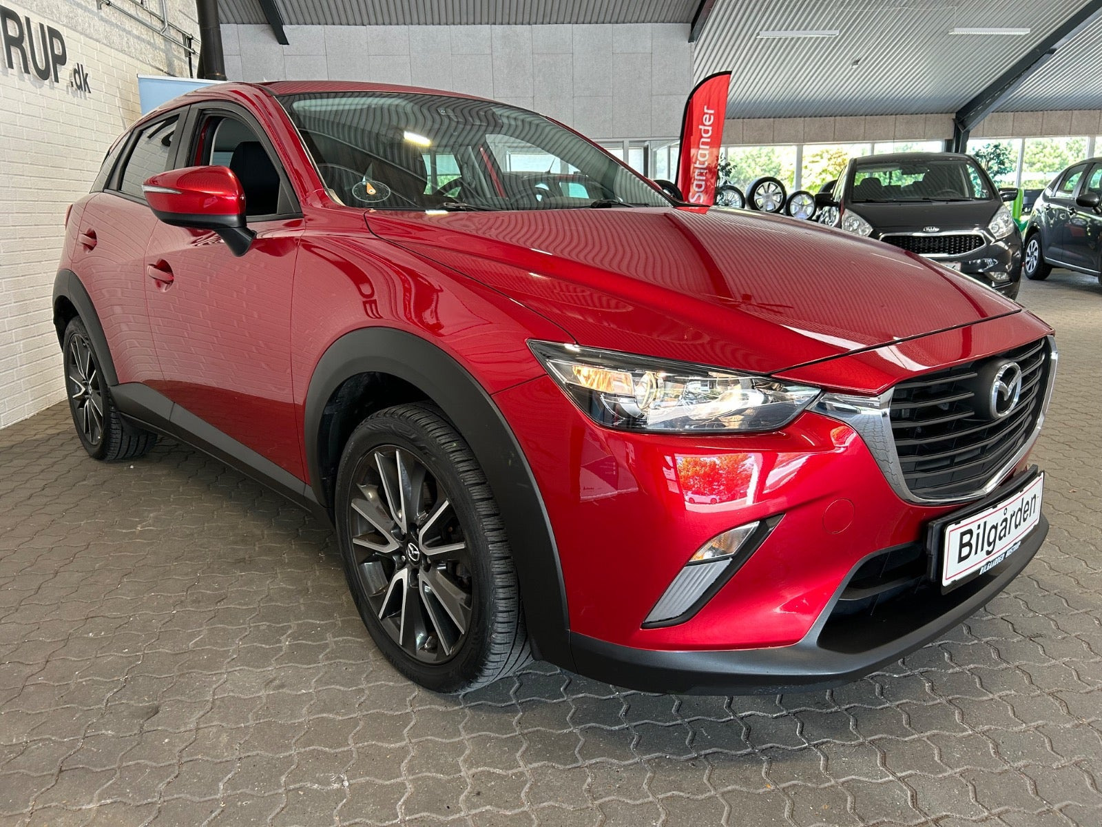 Rød Mazda CX-3 fra 2015
