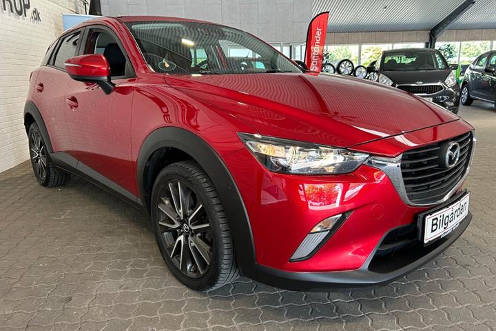 Rød Mazda CX-3 fra 2015