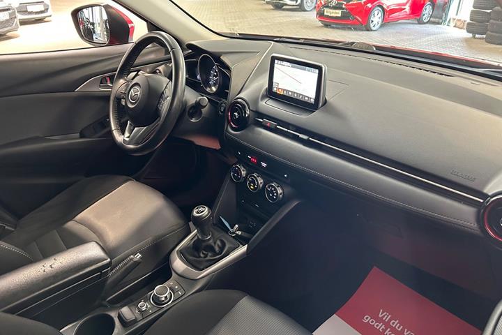 Rød Mazda CX-3 fra 2015