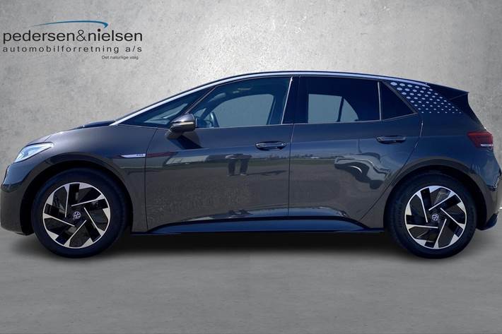 Grå VW ID.3 fra 2021