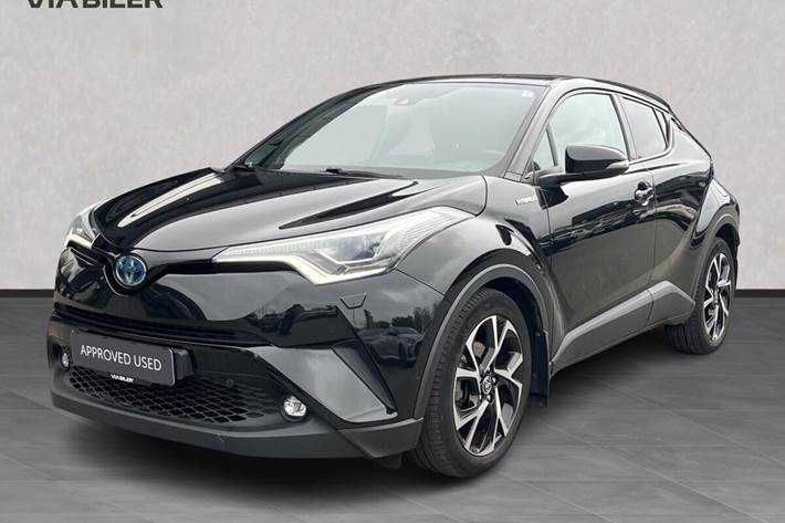 Sort Toyota C-HR fra 2019