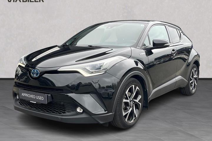 Sort Toyota C-HR fra 2019 set udefra