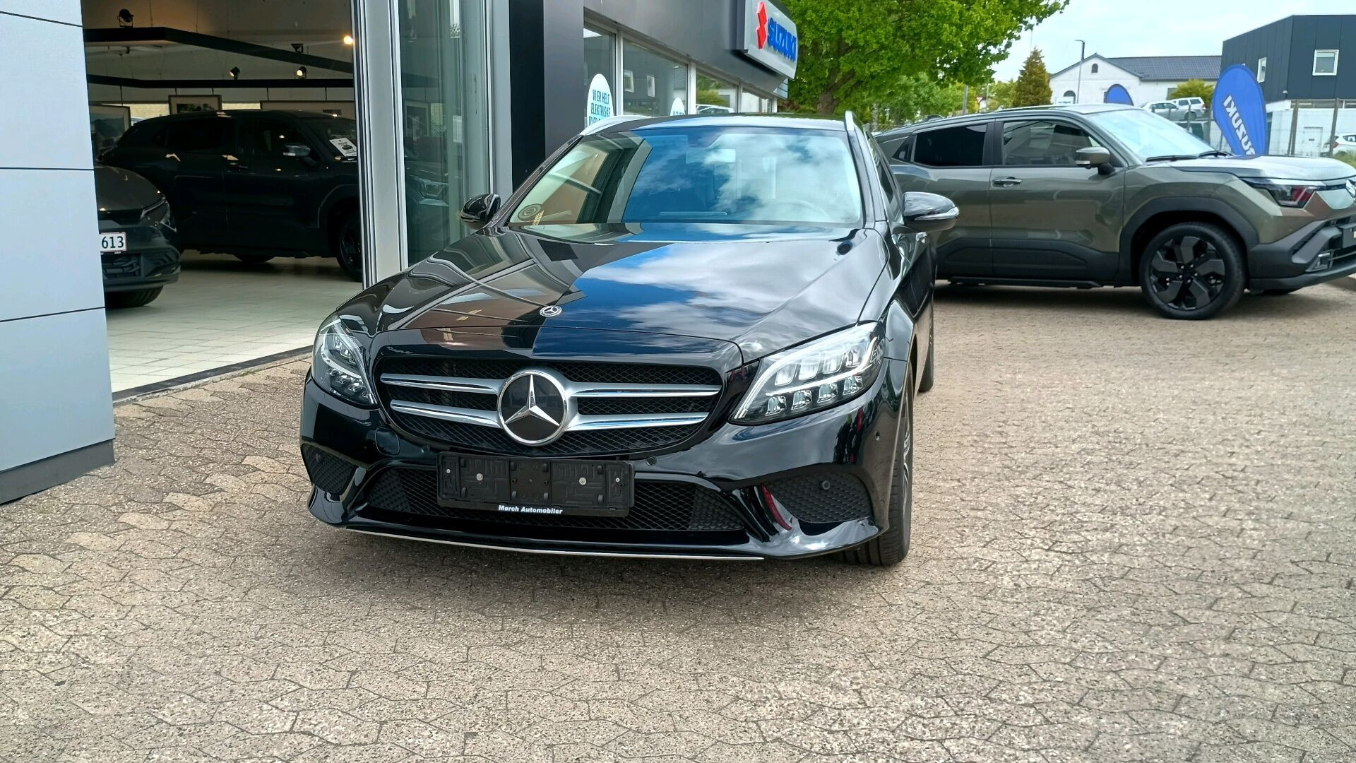 Sort Mercedes C220 d fra 2020