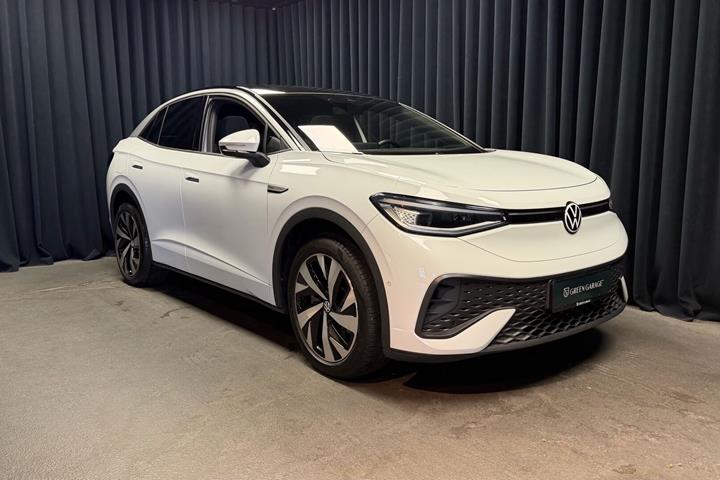 Hvid VW ID.5 fra 2023 set udefra