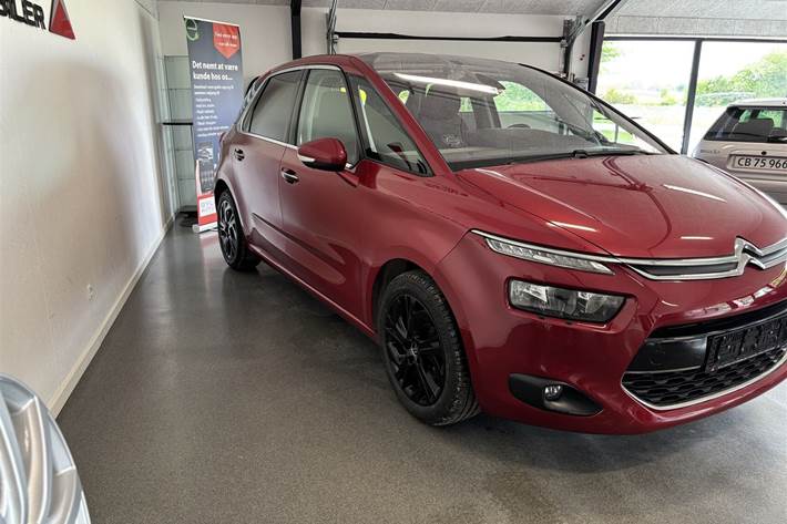 Rød Citroën C4 Picasso fra 2013