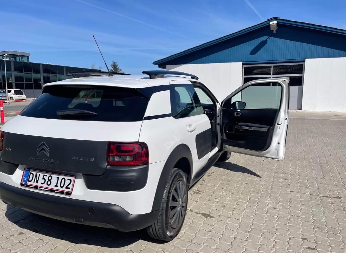 Hvid Citroën C4 Cactus fra 2015