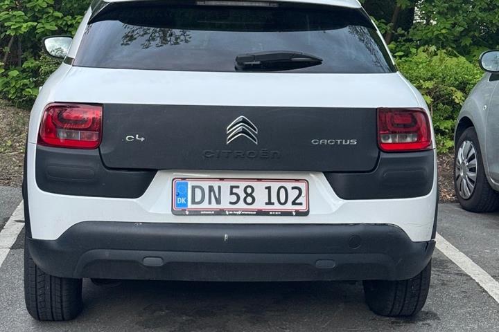 Hvid Citroën C4 Cactus fra 2015