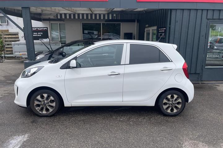 Hvid Kia Picanto fra 2016