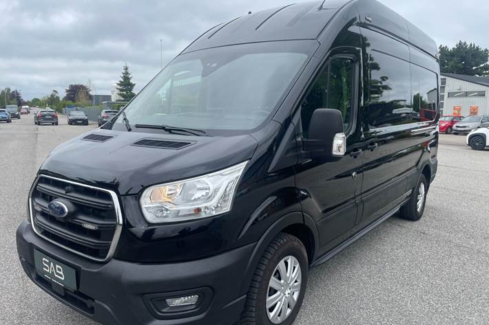 Sort Ford Transit 350 L3 Van fra 2021