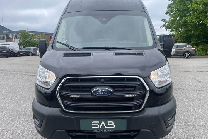 Sort Ford Transit 350 L3 Van fra 2021