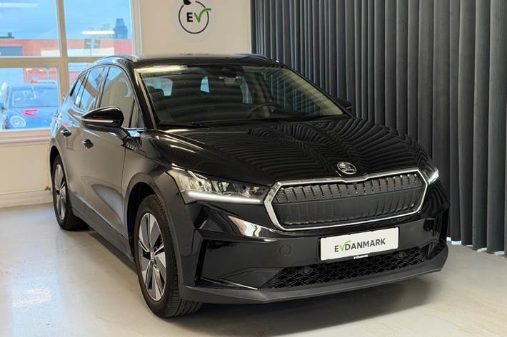 Sort Skoda Enyaq fra 2022